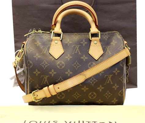 borsa louis vuitton bauletto originale|Louis Vuitton bandoulière 25 monogram.